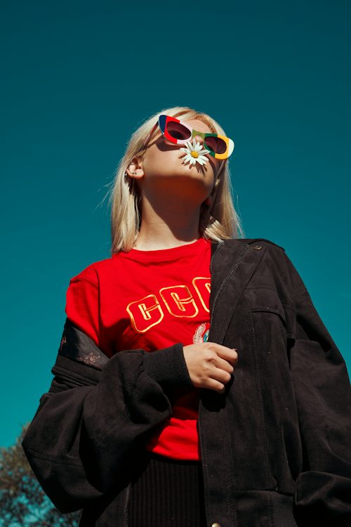 Geacă Denim Oversize